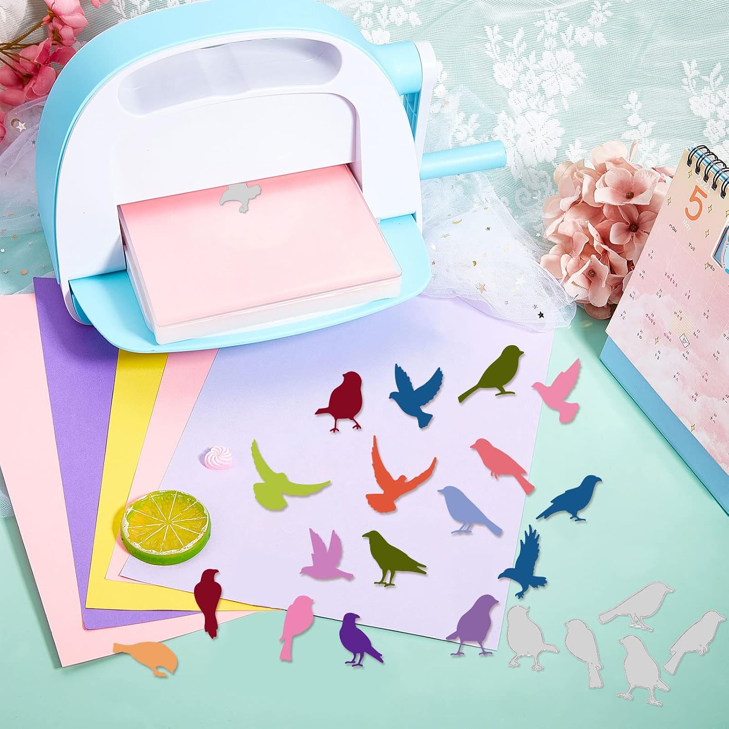 GLOBLELAND Birds Cutting Dies for Card Making Dove Crow Cut Die for DIY Scrapbooking Journal Embossing Paper Craft Decor
