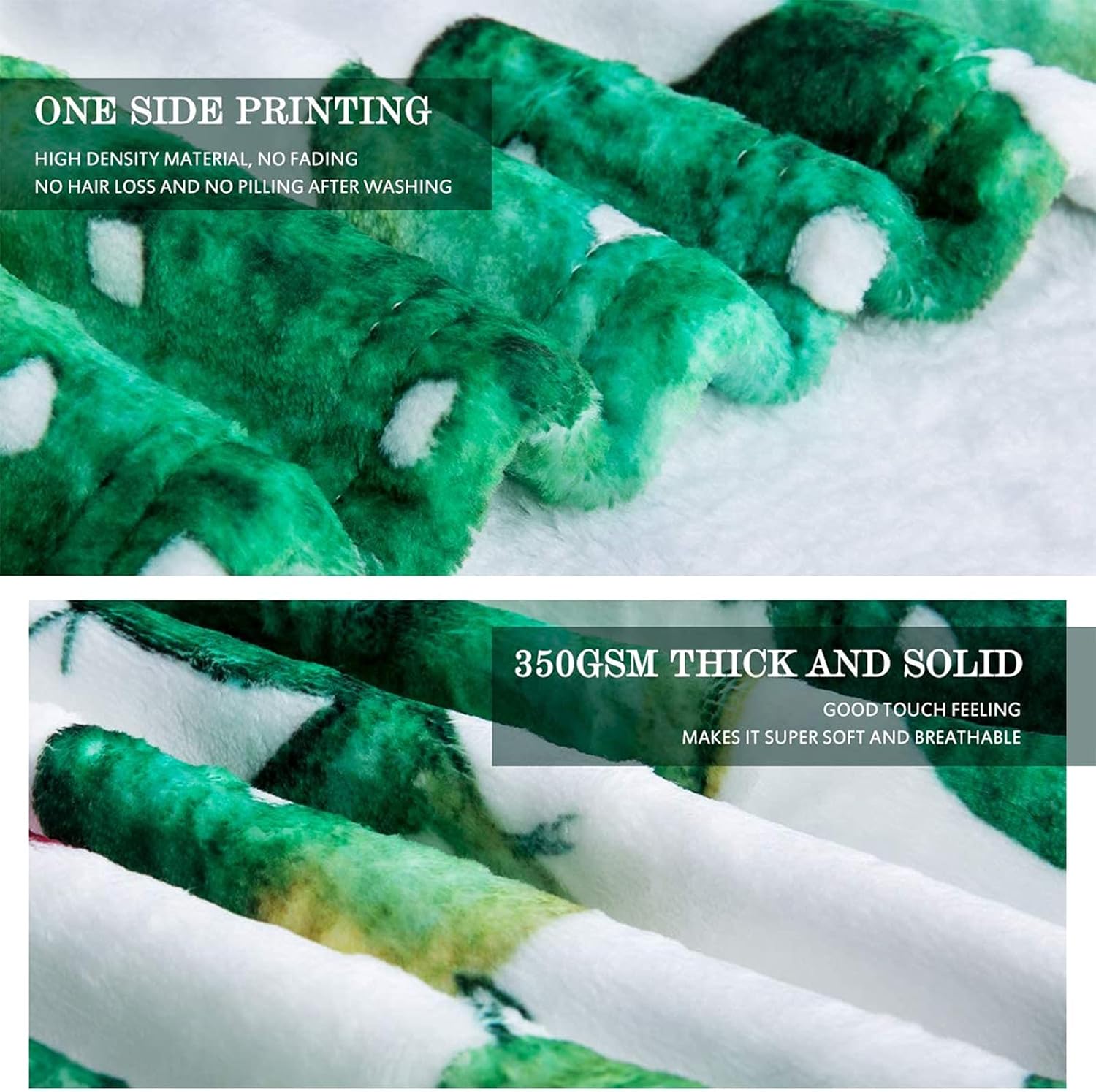 Jekeno Peace Sign Blanket Hippie Gifts for Dad Women Kids Girls Birthday Father's Day Home Bedroom Living Room Decor Soft Cozy Lightweight Plush Throw Blankets Black 50"x60" - Image 4