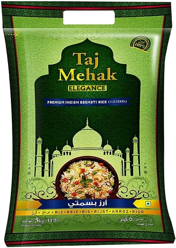 TAJMEHAK 5 Kg - Elegance- Indian Basmati Rice