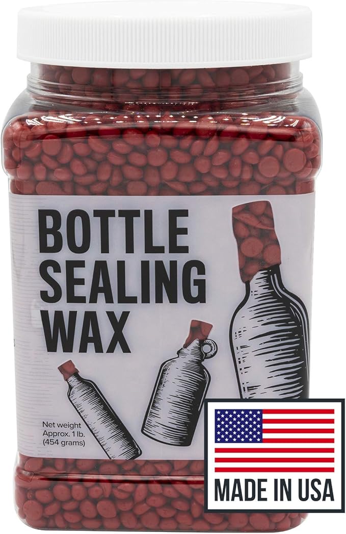 Blended Waxes, Inc. Bottle Sealing Wax 1 lb. Pastilles