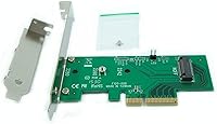 Vista 3 de Ableconn Adaptador PEXM2-SSD PCIe M.2 - Compatible con SSD NVMe/AHCI M.2 (2280, 2260, 2242) - Compatible con PCIe 4.0/3.0
