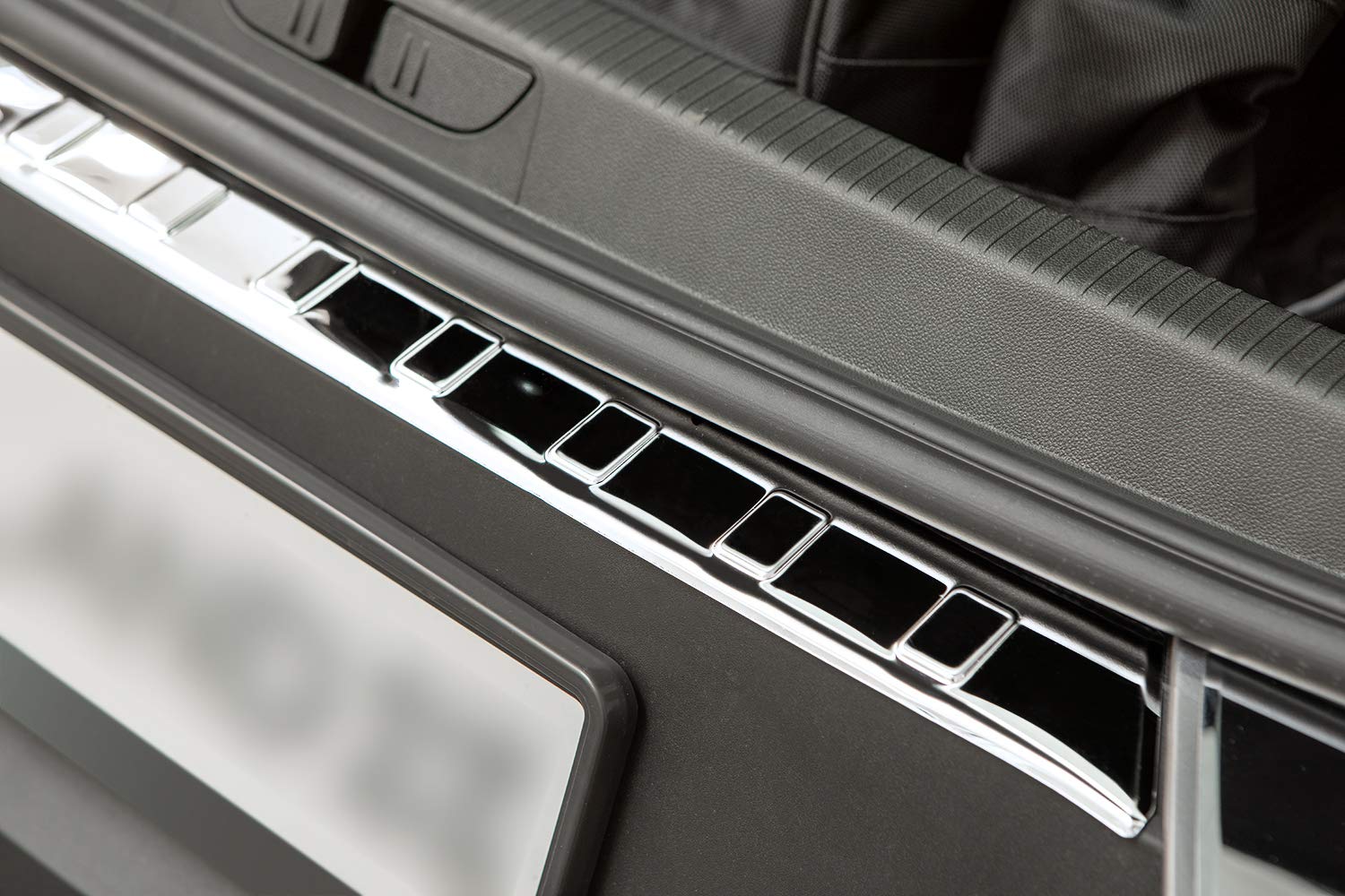 Teileplus24 Protezione Paraurti In Acciaio Inox Per Opel Grandland X (2017-2021) – Colore Antracite Spazzolato, Con Nastro 3M