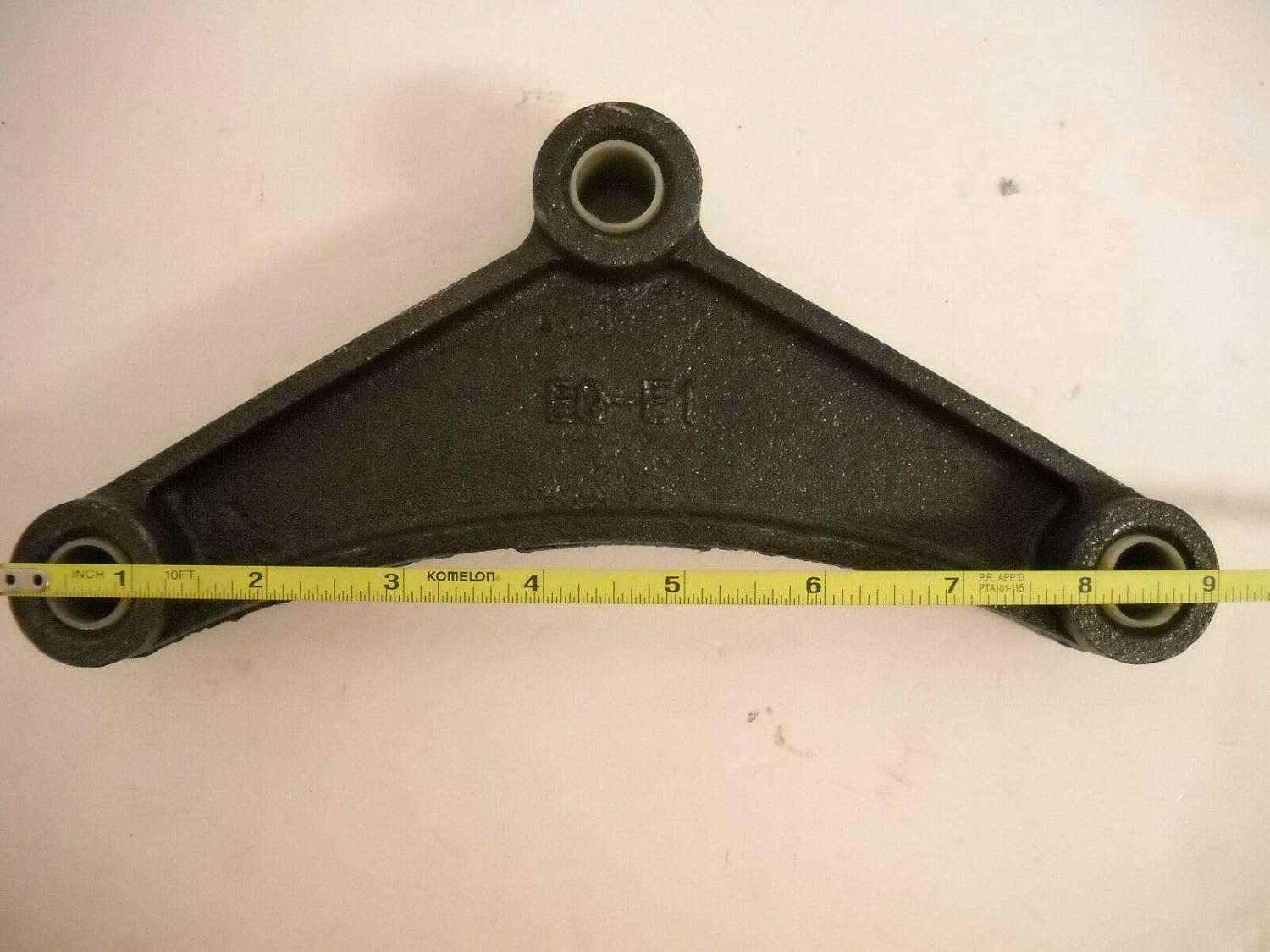 New 2 x 7.75 Long Equalizer 9/16" Hole for 1 3/4" Wide Spring Trailer Center Pivot / (RV, Trailer and Camper Parts) + Useful Free E-Book