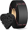 ANYCUBIC PLA Filament Refill 1.75 mm for 3D Printers, Dimensional Accuracy +/- 0.03 mm, Careful Winding 1 kg Spool, Black (No Tray)