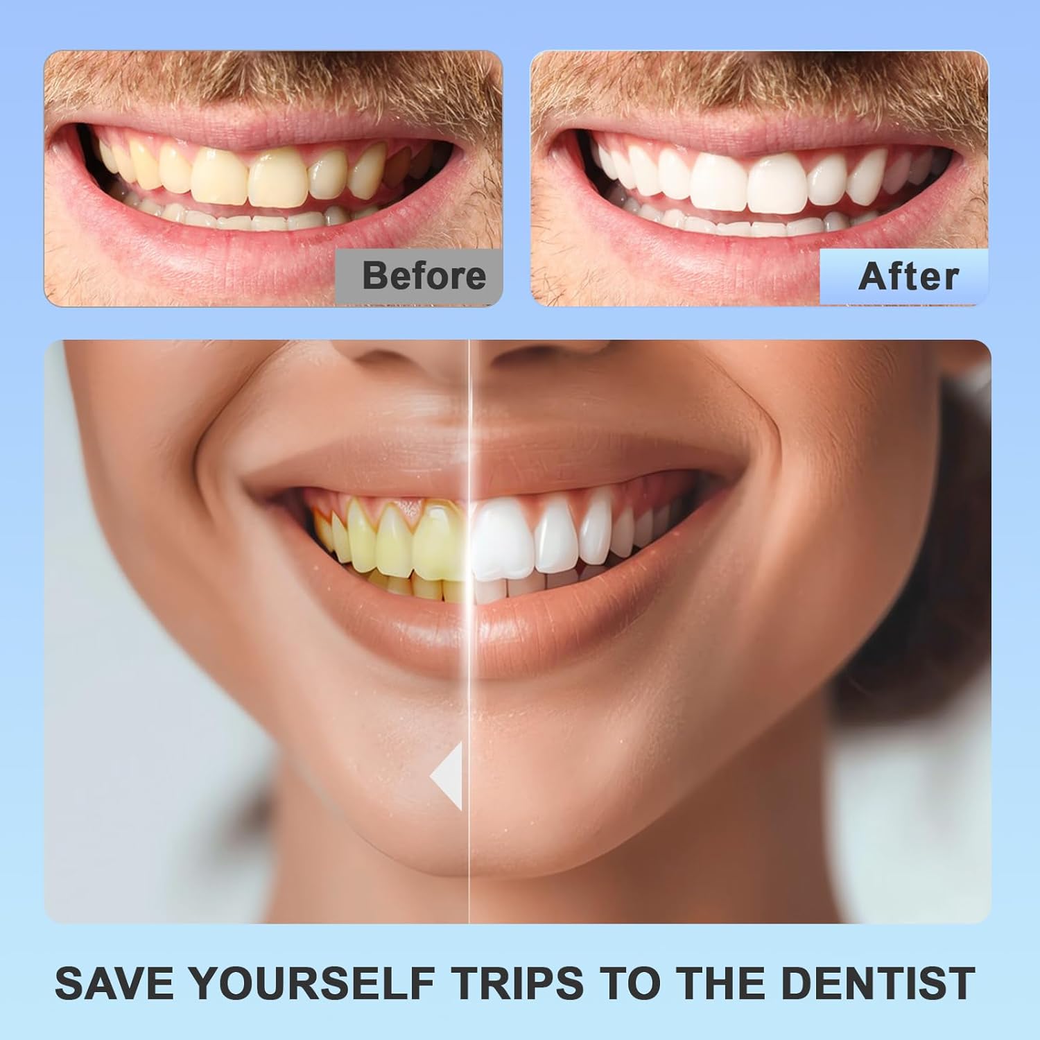 Teeth Whitening Strips 14 Kit - For Teeth Whitening , Deep Stains Removal, Carefully Designed Whitening Strips, Allowing You To Have a Brighter Smile(28 Pcs) - Image 3