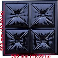 Vista 3 de Molde de hormigón 3D paneles de pared Wale paneles de pared de yeso arte de pared decorativo decoración de pared (3D08)