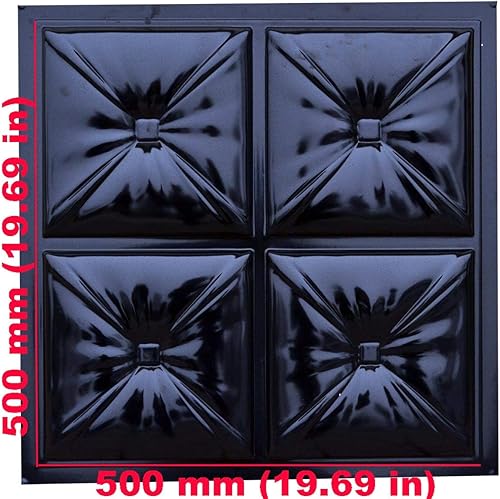 Miniatura 3 de Molde de hormigón 3D paneles de pared Wale paneles de pared de yeso arte de pared decorativo decoración de pared (3D08)