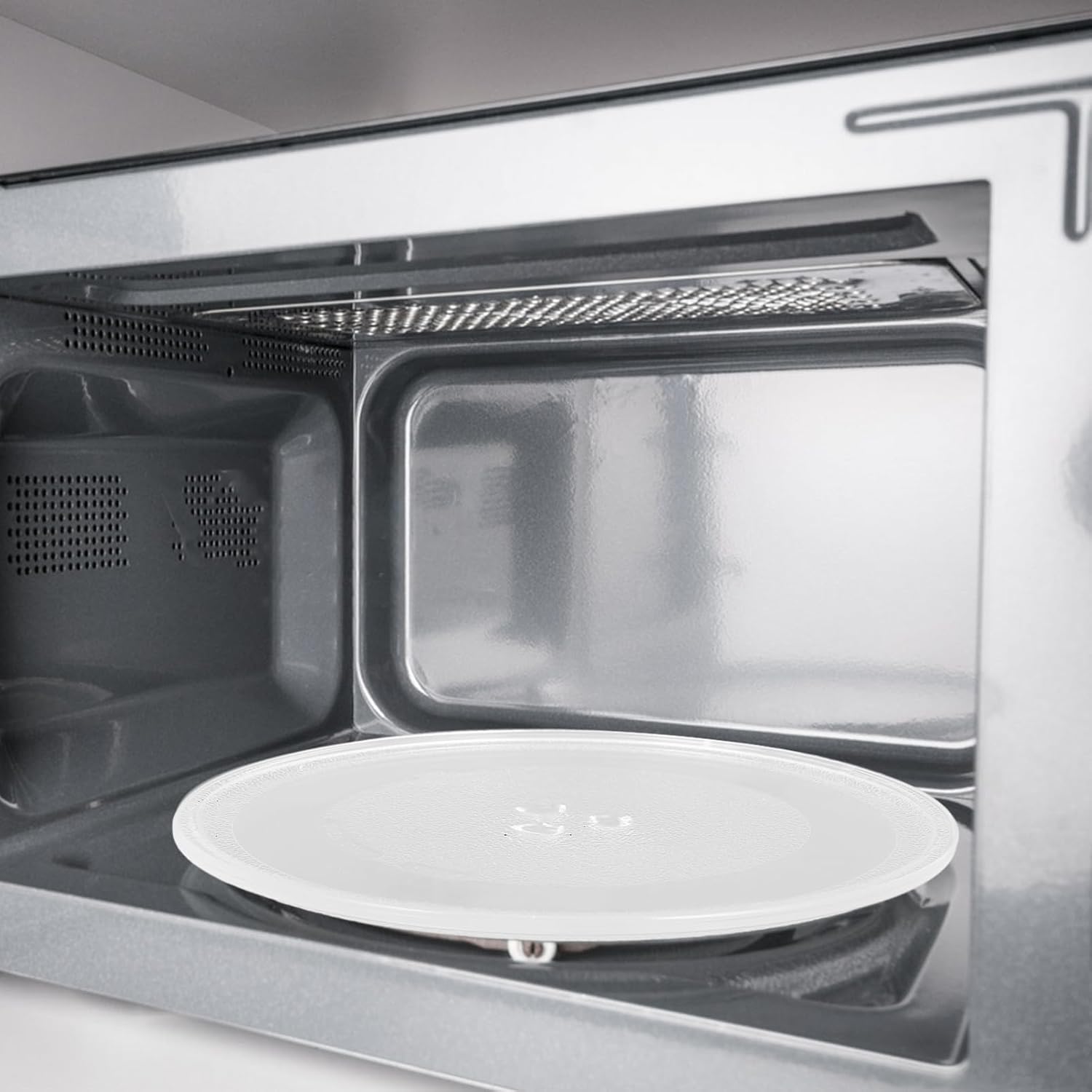 Hemoton Microwave Turntable Glass Plate Replacement Tray Easy to Clean Design for Efficient Cooking and Reheating Compatible Microwaves