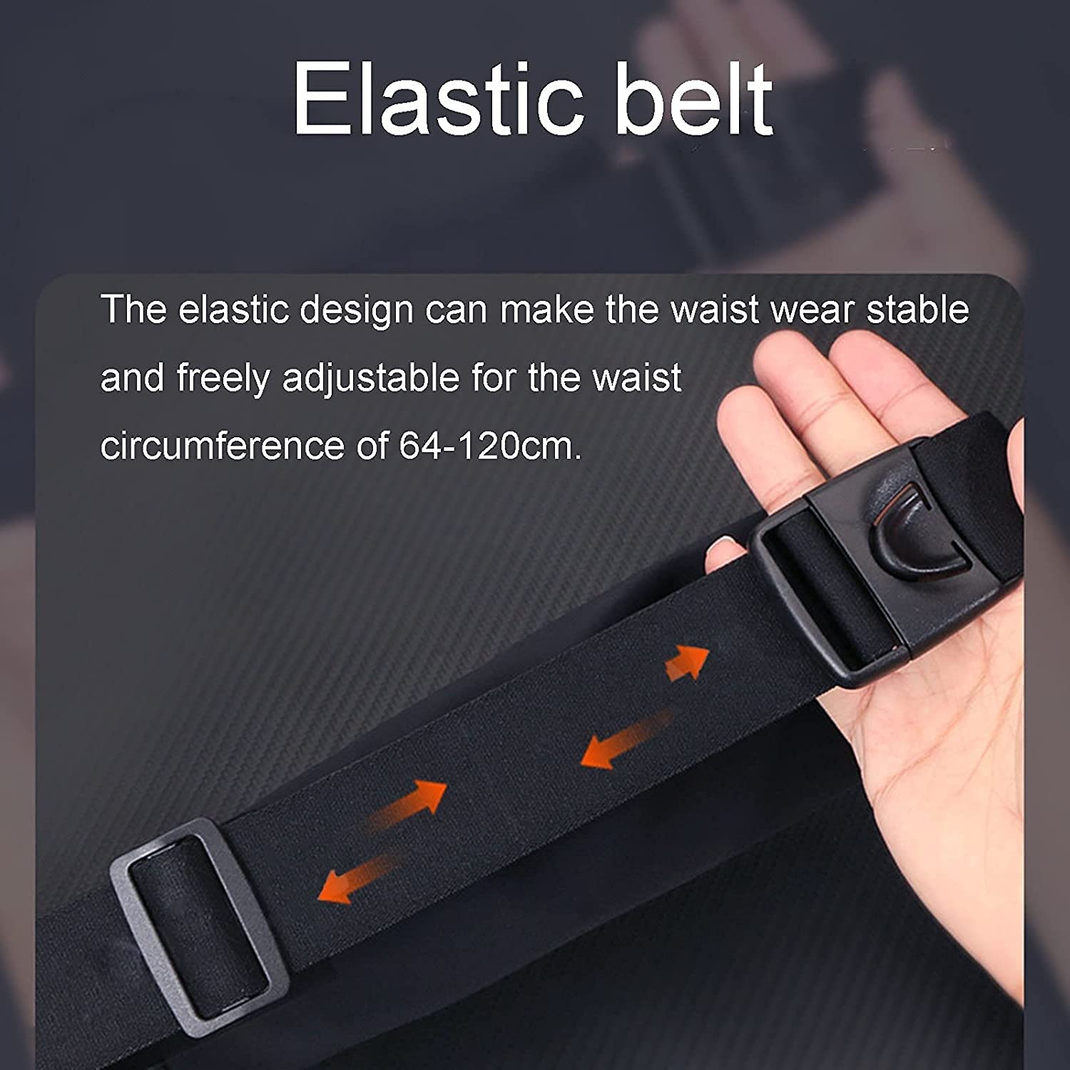 Fanny Pack for Men & Femmes Sac de téléphone Portable Sports étanches à l'eau Qui Peut contenir Un téléphone Portable de 6,5 Pouces, adapté à la Forme Physique, à la Course à Pied