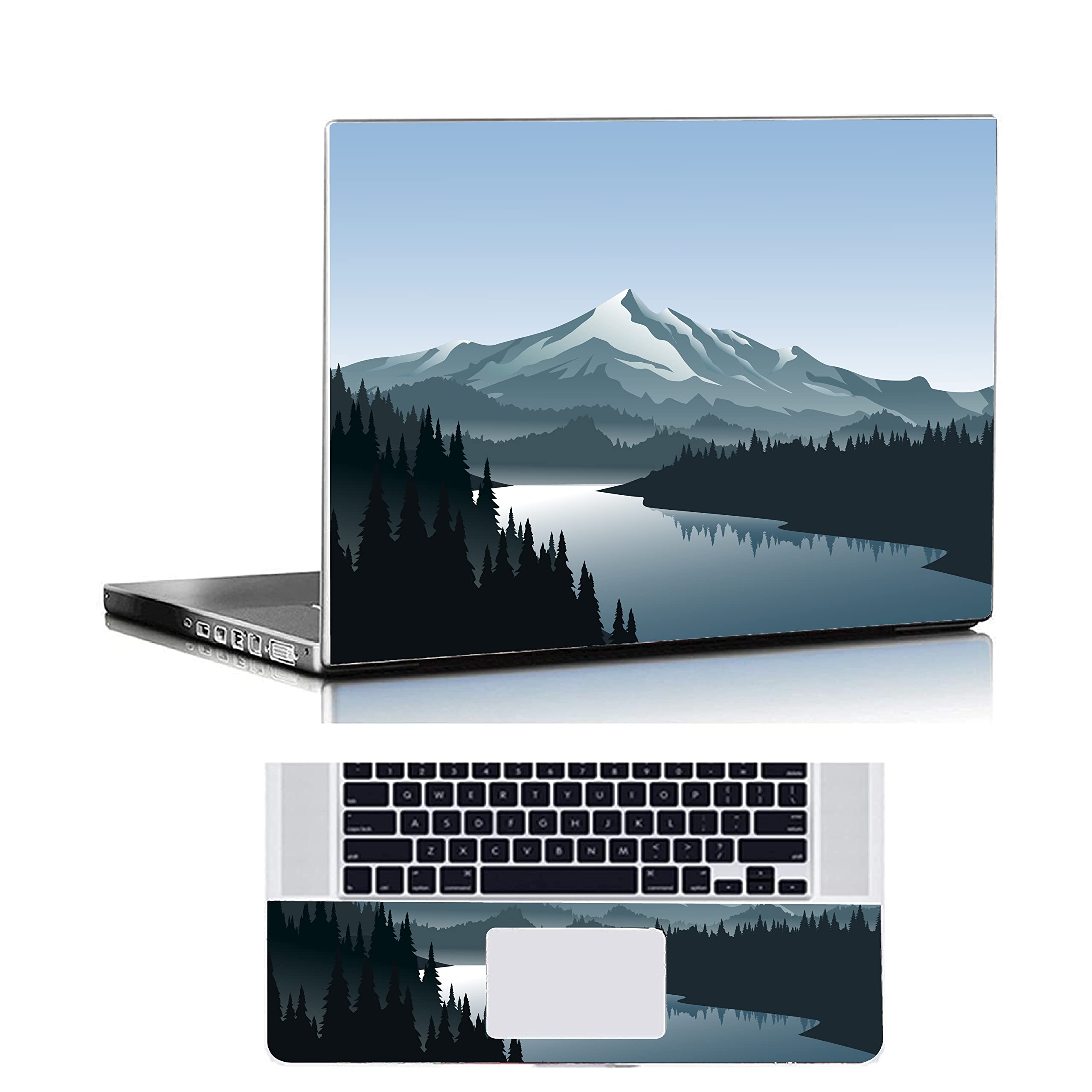 Mountain Scenery Laptop Skin Professional Full Wrapped Skin Suitable for All Types Laptop Protector (14 Inch)-image-35