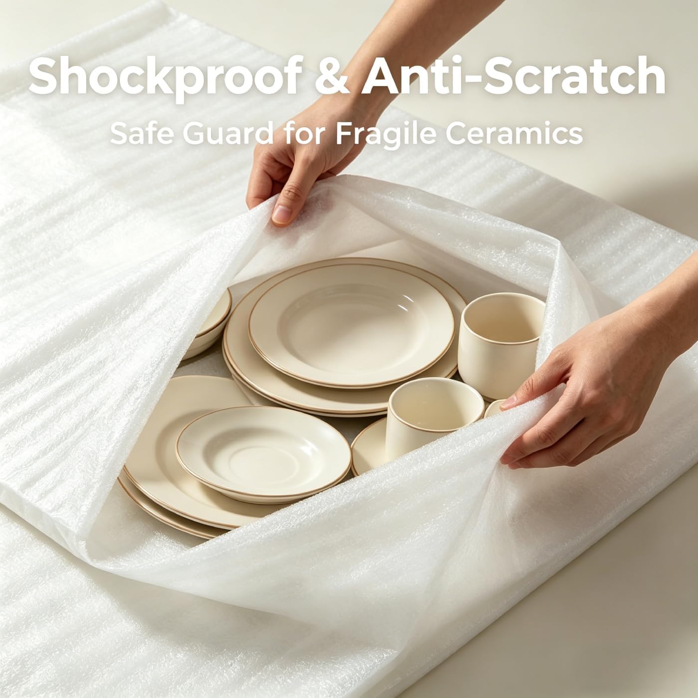 Moving supplies,10PC Cushion Foam Pouches,24" x 36",0.5mm Thickness image 5