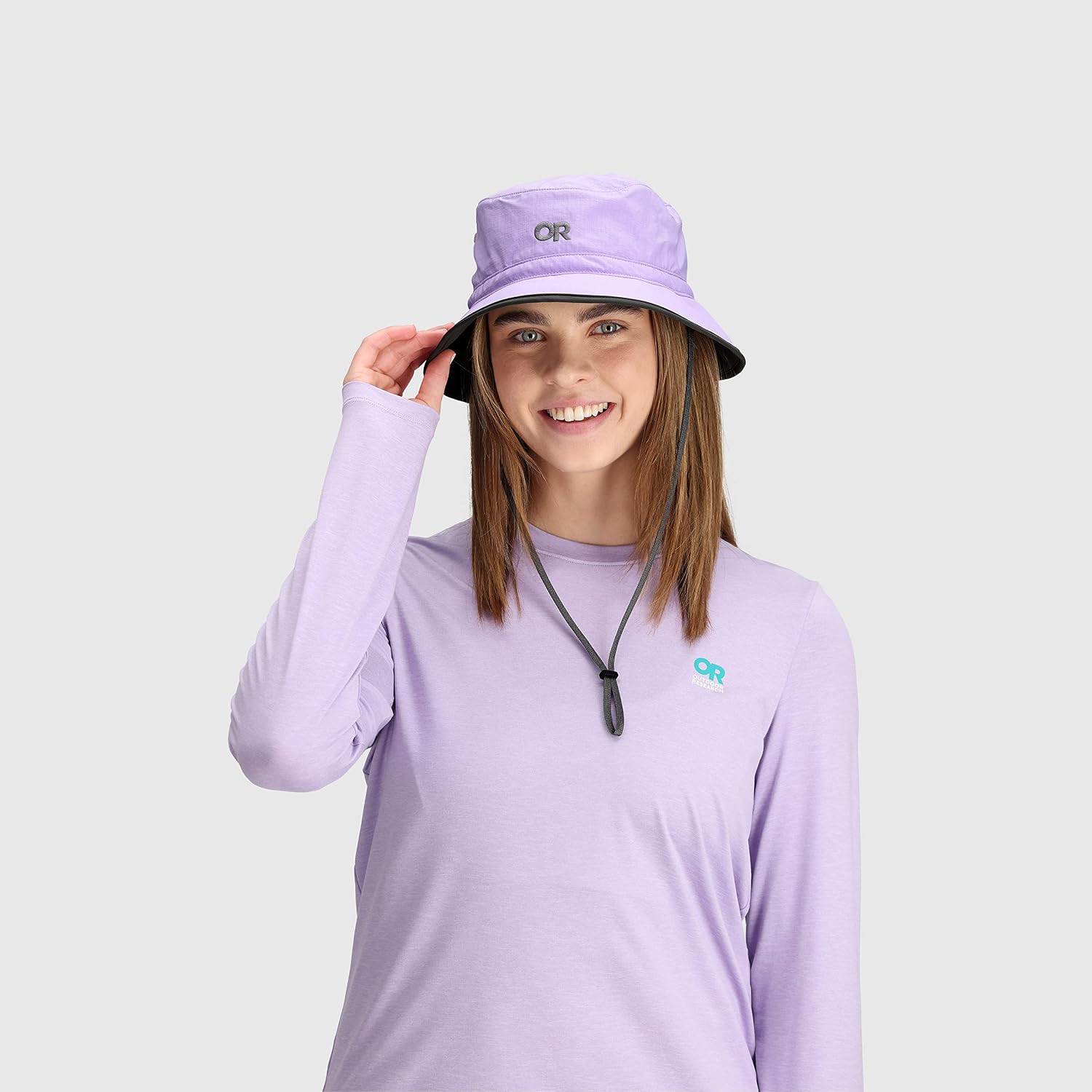 Outdoor Research Sun Bucket Hat – UPF 50+ Wide Brim Lightweight Packable Hat for Hiking, Fishing, Travel & Outdoor Protection