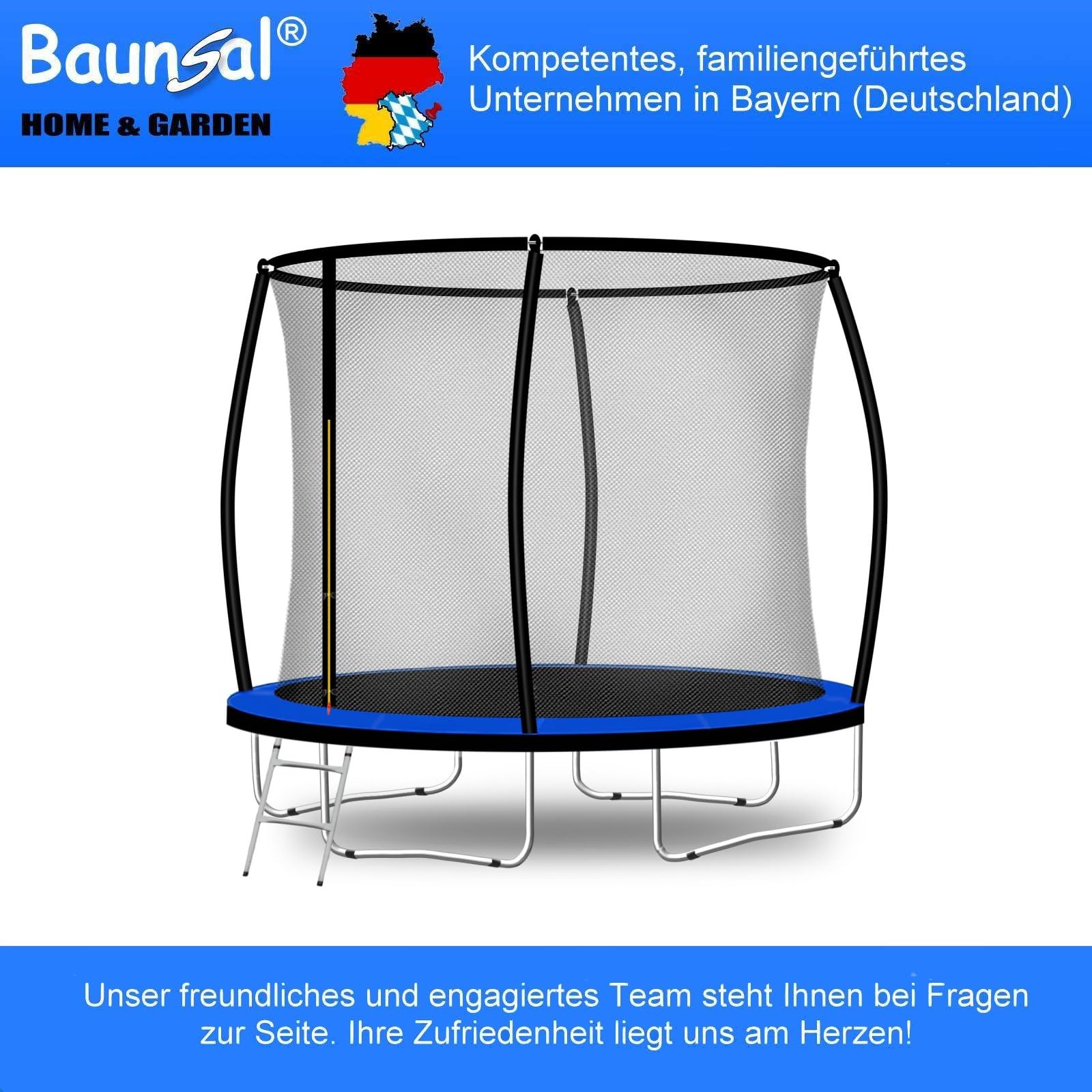 Trampolin Randabdeckung Ø 183 244 250 275 300 305 335 366 370 396 400 427 430 457 460 487 490 cm viele Farben uv-beständig Rahmenpolsterung Federnabdeckung Federabdeckung viele Ersatzteile