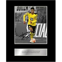 Jude Bellingham Pre Printed Signature Signed Mounted Photo Display #01 Printed Autograph Picture