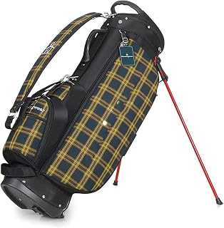 Golf Push Cart Golf Bag,Golf Bags munsing wear Golf cart Bag Waterproof Large Capacity Multi-Pocket Packages Durable Bag Golf Club Equipment 4 Colors,red (Color : Yellow)