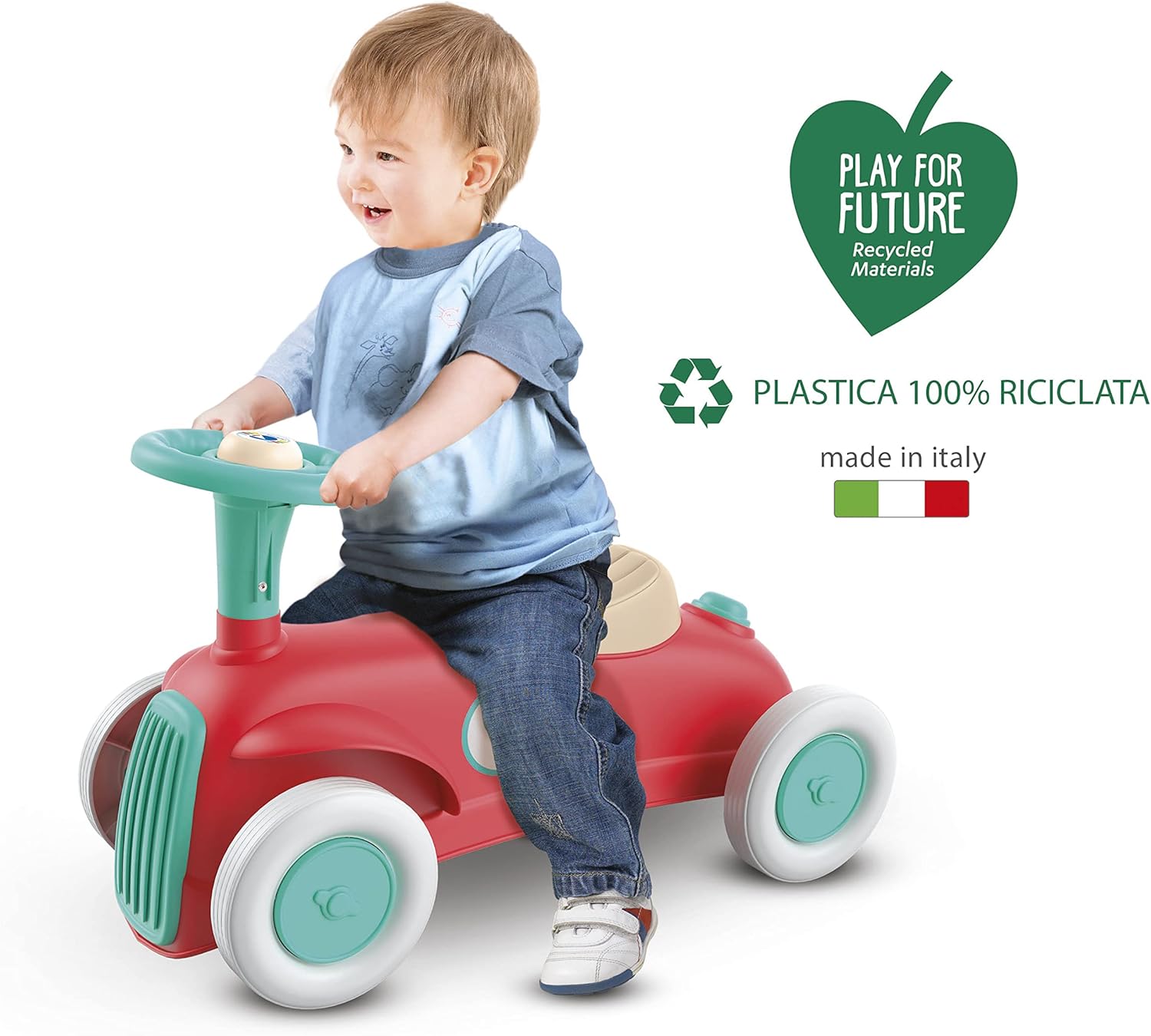 Clementoni Baby, Vintage Toy Car, 12-36 Months, 17377