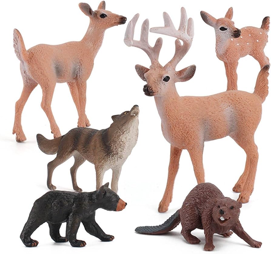 森の動物 鹿 Wagner のハンドメイドアニマル 2体セット ペアです 森の動物 鹿 Wagner のハンドメイドアニマル 2体セット ペアです