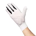 SAIFI SPORTS College Wicket Keeping Gloves Inner Gloves Set, White and Black for Men gallery image