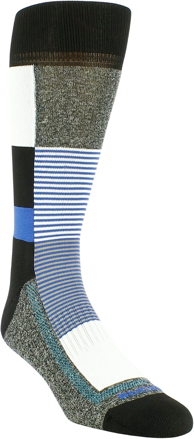 Remo Tulliani Chickasaw Men’s Performance Dress Socks, Made in USA with RTech Yarn, Breathable, Moisture Wicking, Colorfast