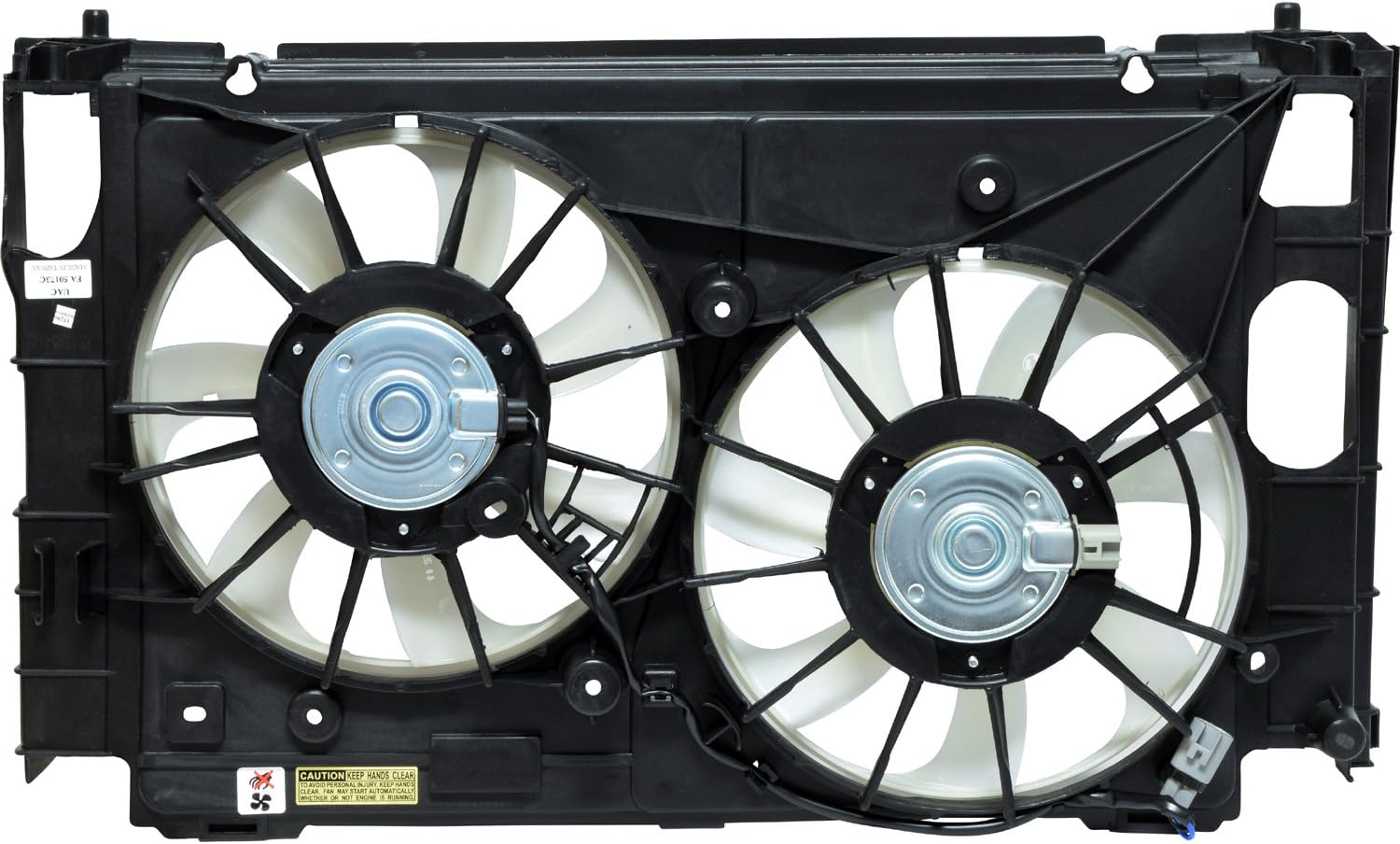 Universal Air Conditioner FA 50173C Dual Radiator and Condenser Fan Assembly