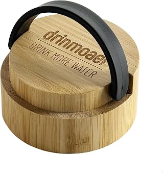 Bamboo Lid - Replacement Lid for Glass Bottles - Bamboo Lid for Glass Bottles - Wooden Cup Covers for Drinking Bottles