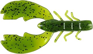Berkley unisex-adult PowerBait Chigger Craw Watermelon ,4" (9 Count)