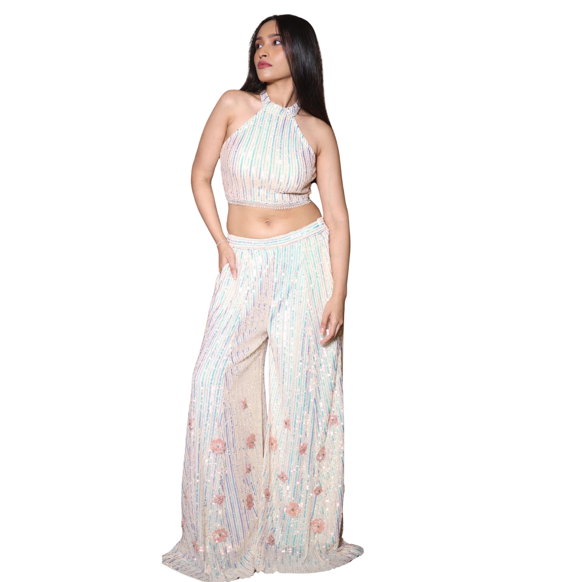 Sequin Embellished Co-Ord Set-picture-15