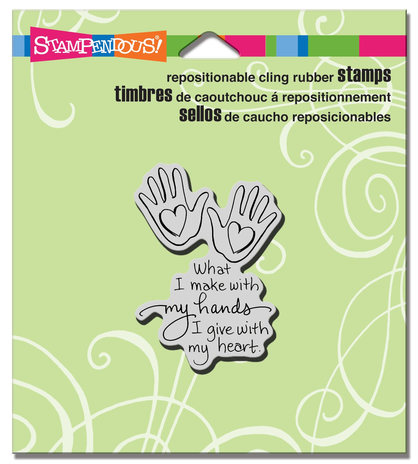 Stampendous Cling Rubber Stamp - 3.5x4 Inch, Kitty Design, For Paper Crafting & Card Making - View #5