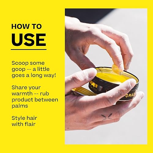 Miniatura 3 de BYRD Slick Pomade paquete de 2  sujeción flexible, brillo medio, añade estilo elegante a todo tipo de cabello, 3.35 onzas cada uno (paquete de dos)