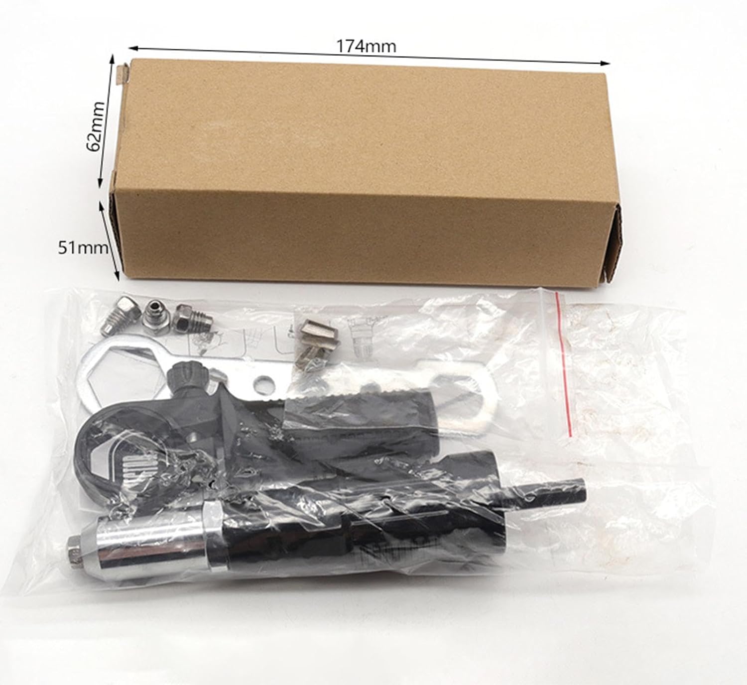 Electric Rivet Nut Drill Adapter Accessories Portable Riveting Adapter Joint Home & Garden