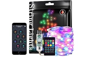 Twinkle Smart Fairy Light String with RGB 32-Color Ambient Light