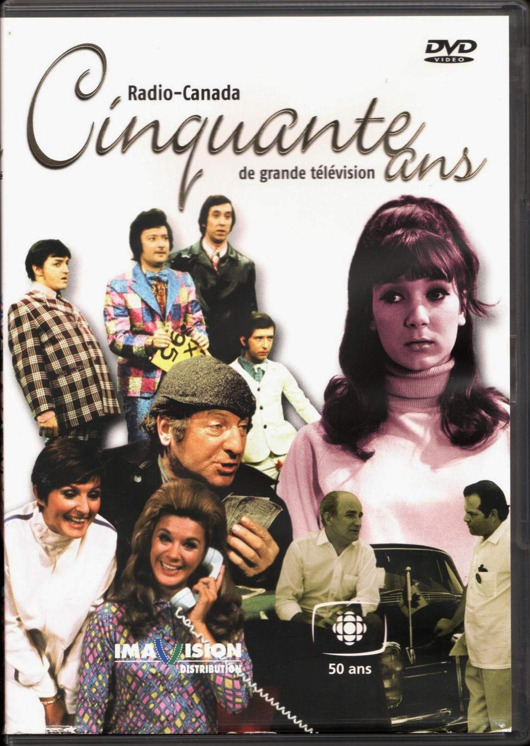 Radio-Canada 50 ans: Cinquante ans de Grande Télévision: Volume 3: Caméra 67 / Moi et l'autre / Émission Impossible / Rue des Pignons / les belles histoires des pays d'en haut (Only French Version - No English Options) 1958 - 1970 [DVD]