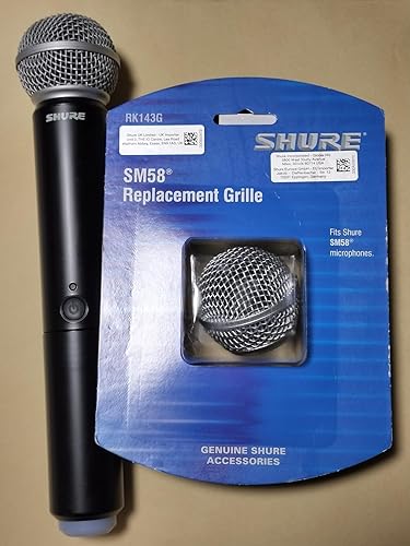 SHURE SM58 交換グリル RK143G