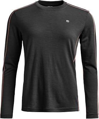 Ortovox Womens 185 RocknWool Long Sleeve Merino Base Layer