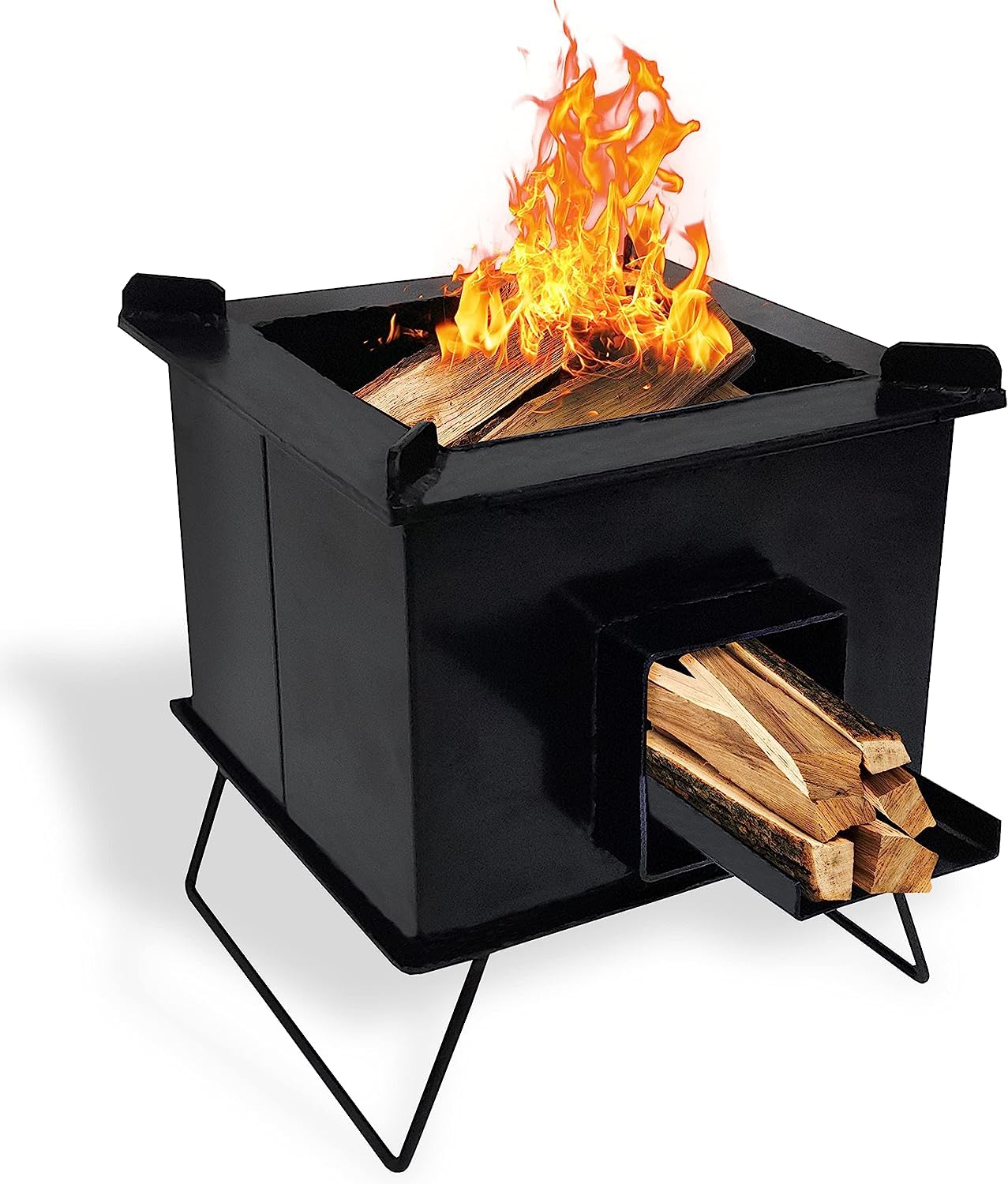 Amazon.com: FEBTECH Rocket stove wood burning portable - Smallest