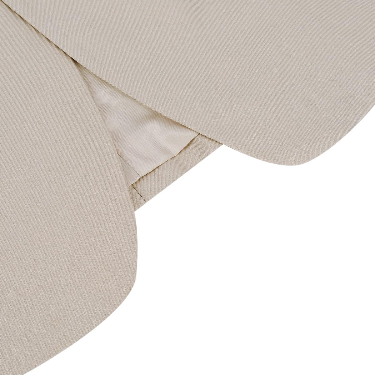 Allthemen Herrenanzug 2 Teilig Slim Fit Anzüge Business Hochzeitanzug für Männer