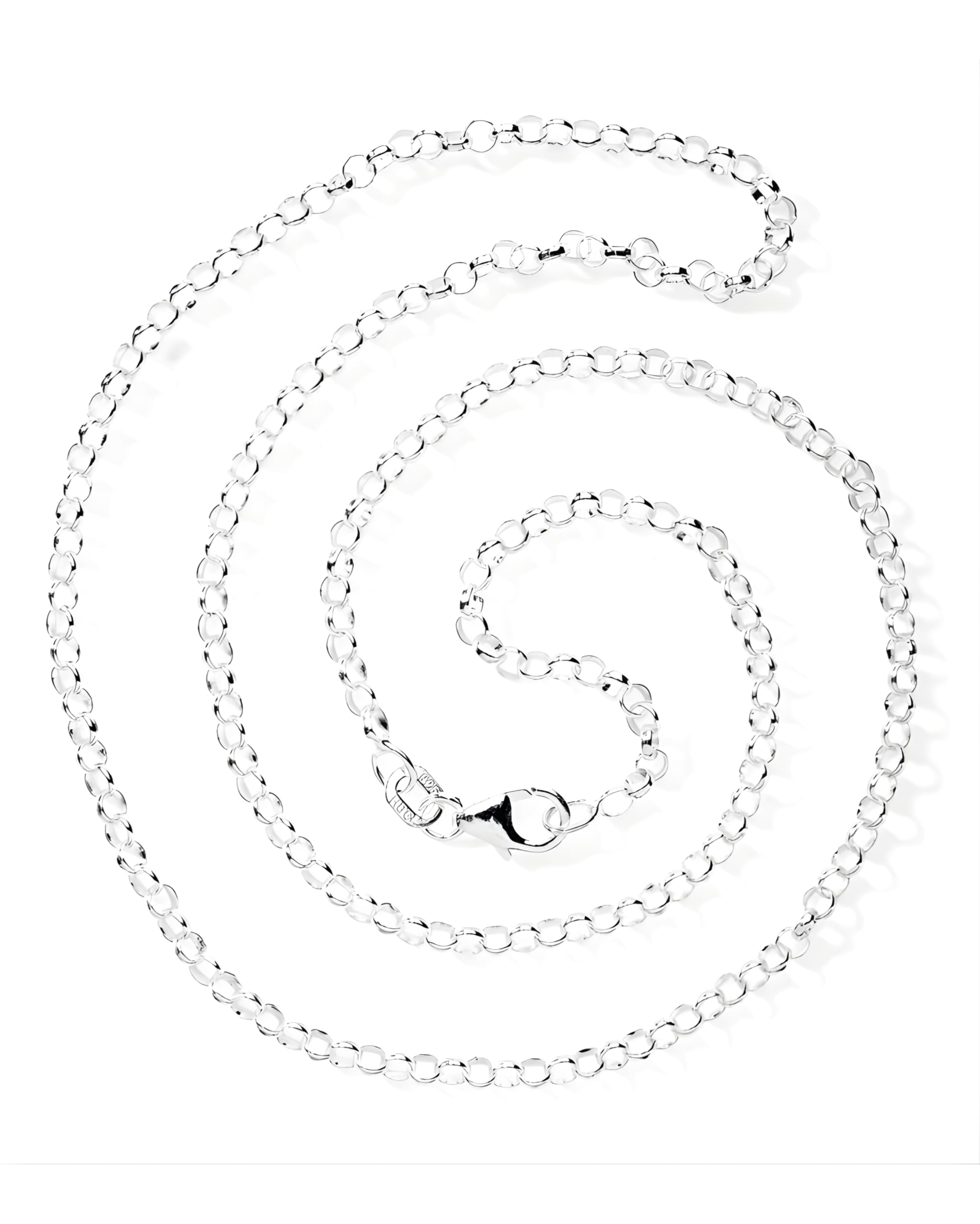 Heartbreaker Erbskette I Klassische Halskette für Anhänger aus hochwertigem 925 Sterling Silber I In Goldschmiedequalität gefertigt