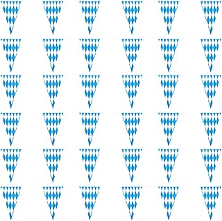 Oktoberfest Bavarian Pennant Banner, 32.81ft Hanging String Flag for German Themed Party Decorations Beer Festive Celebration Supplies
