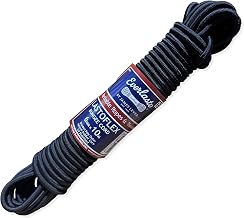 Everlasto 'Lastoflex' Bungee Cord Black 6mm x 10M