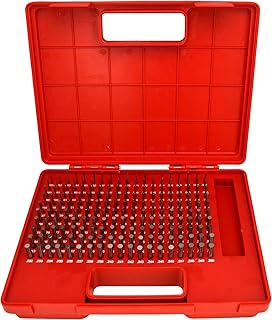 Pin Gauges, Pin Gage Set, M1(0.061â€-0.250â€)190pcs, Minus, Class ZZ