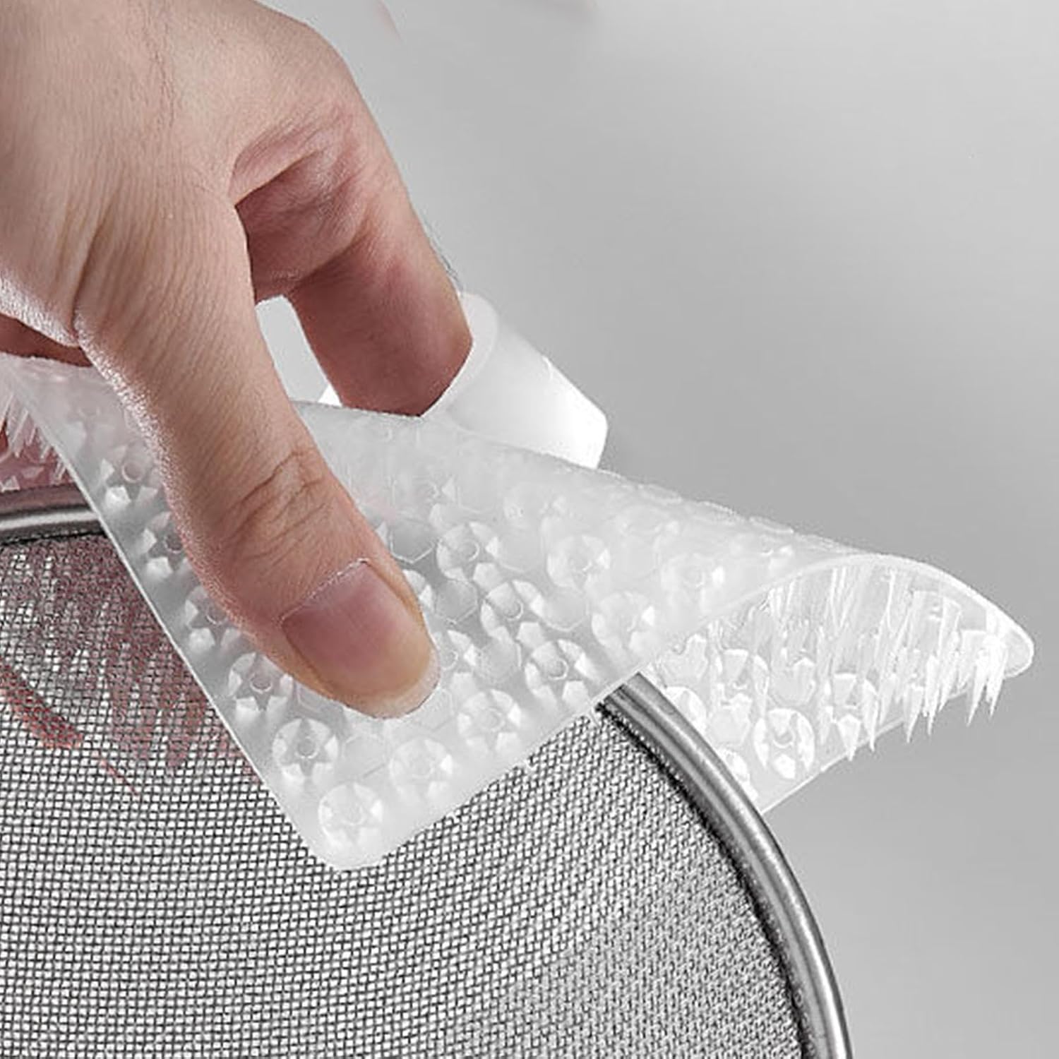 Flexible Fruit Scrub Brush, Vegetarian Scrubber for Cleaning Food, 10X Flexible Vegetable Fruit Cleaner Brush, Food Cleaning Washer for Fruits, Vegetables, Cucumbers,