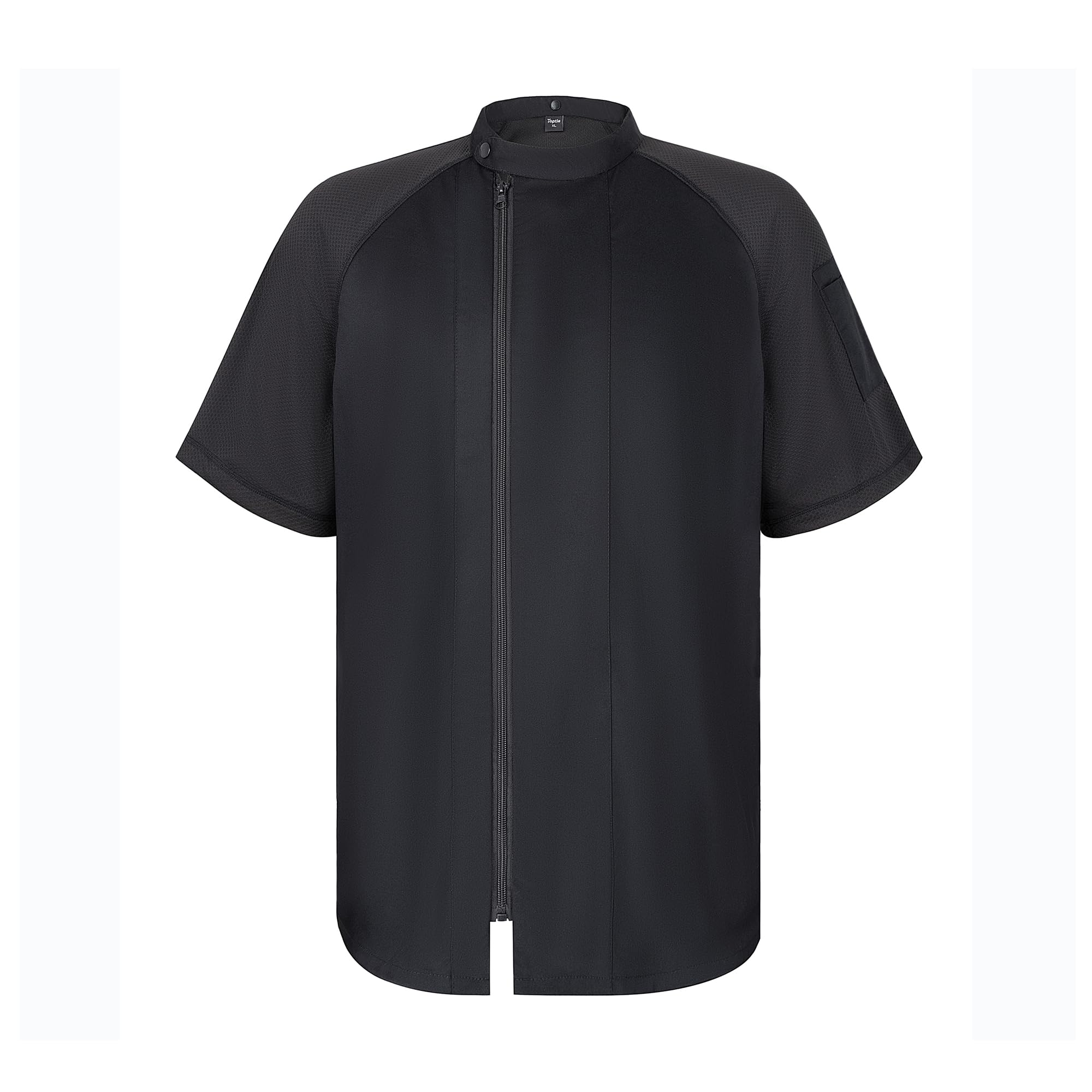TopTie Unisex Short Sleeve Chef Coat Jacket