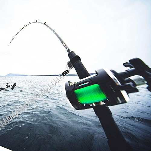 Miniatura 2 de Correa de caña de pescar, correa retráctil para caña de pescar, correa de paleta de kayak, 2 paquetes de correas de cordón de pescado, accesorios