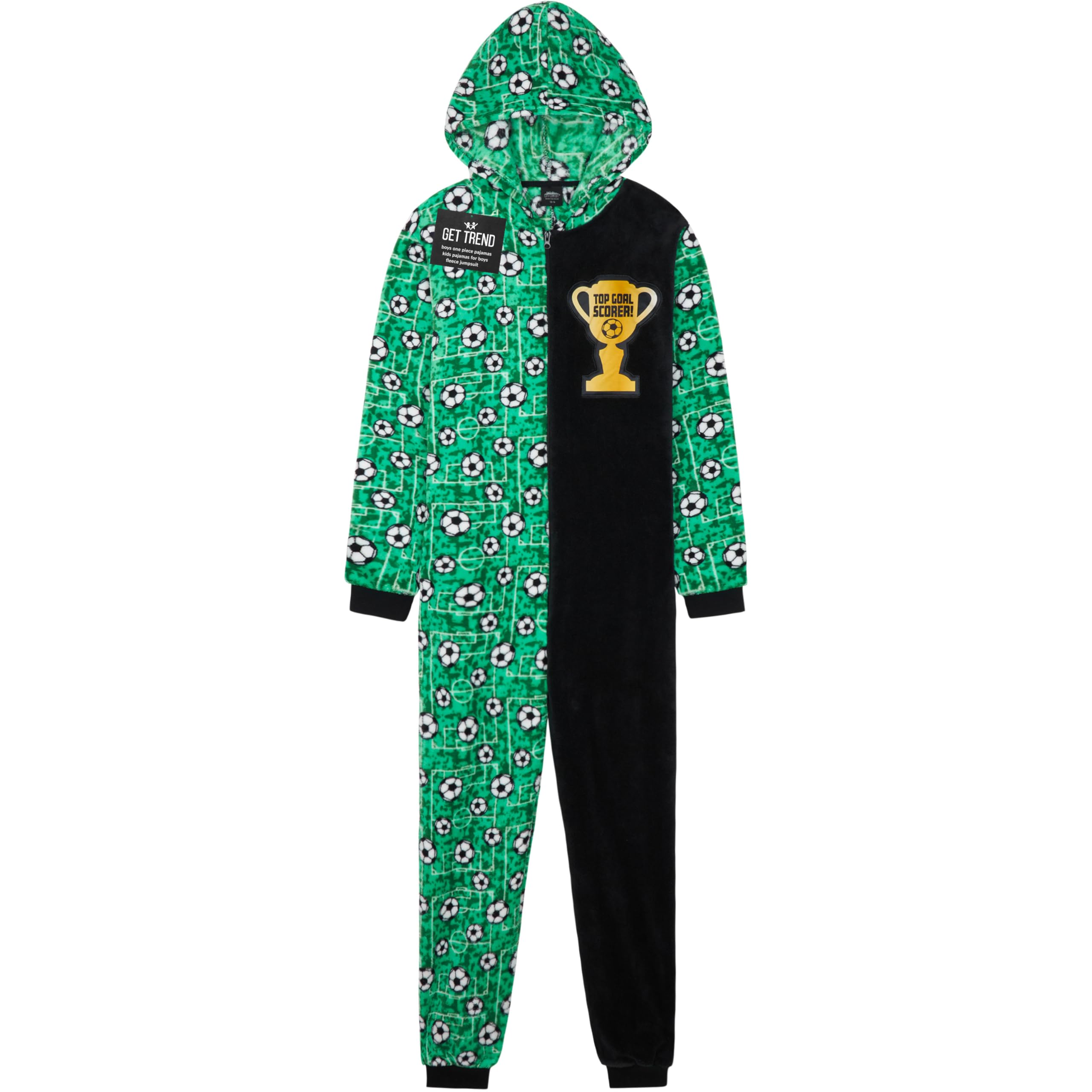 CityComfort Boy's Football Onesie - Green - 9-10 Years