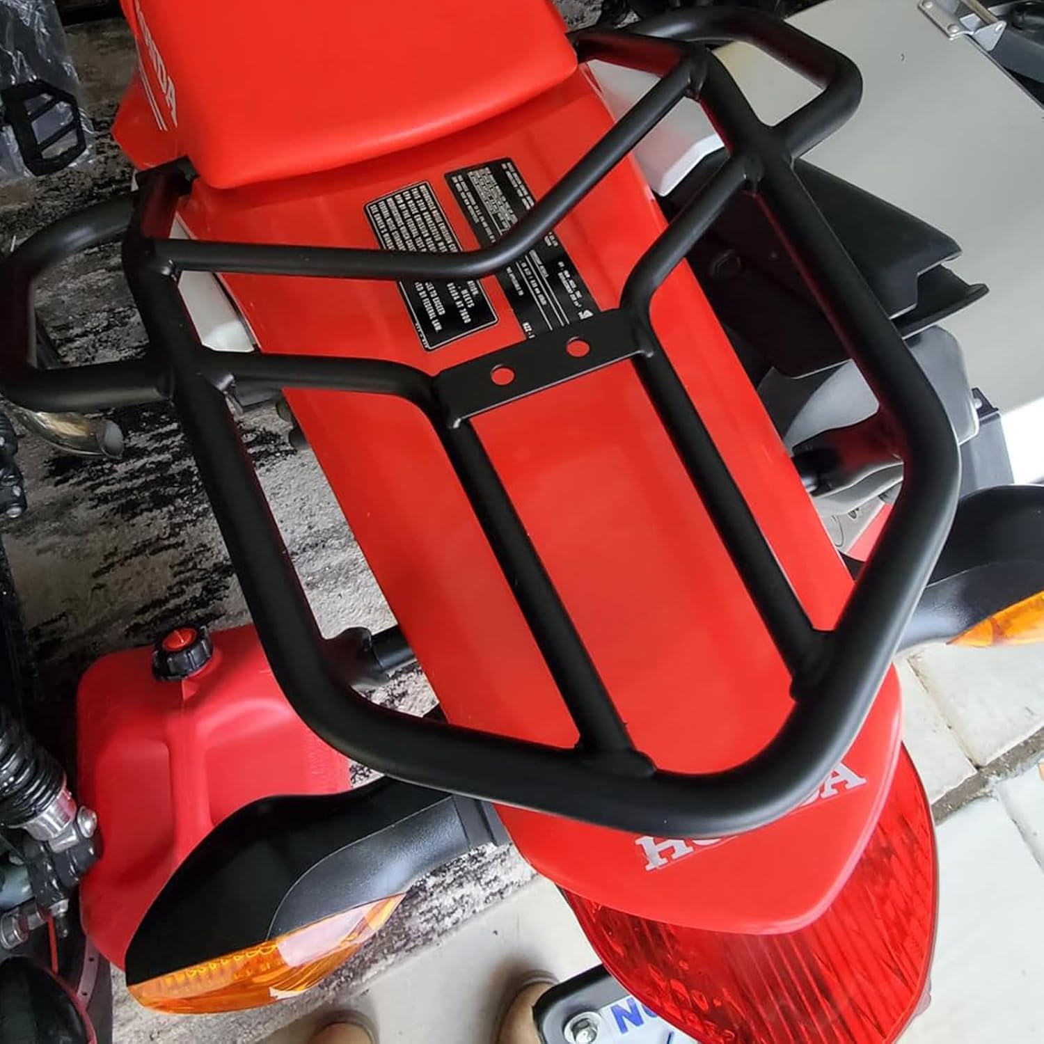 Rear Luggage Rack Luggage Shelf Replacement for Honda CRF250L 2012-2025 CRF250M 2013-2025 CRF250 Rally 2017-2025 Tail Storage Rack Cargo