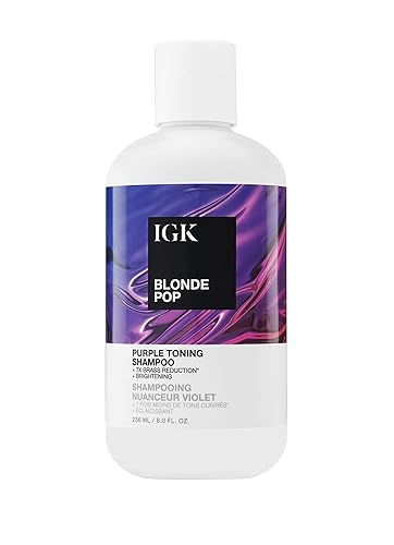 IGK BLONDE POP Purple Toning Shampoo