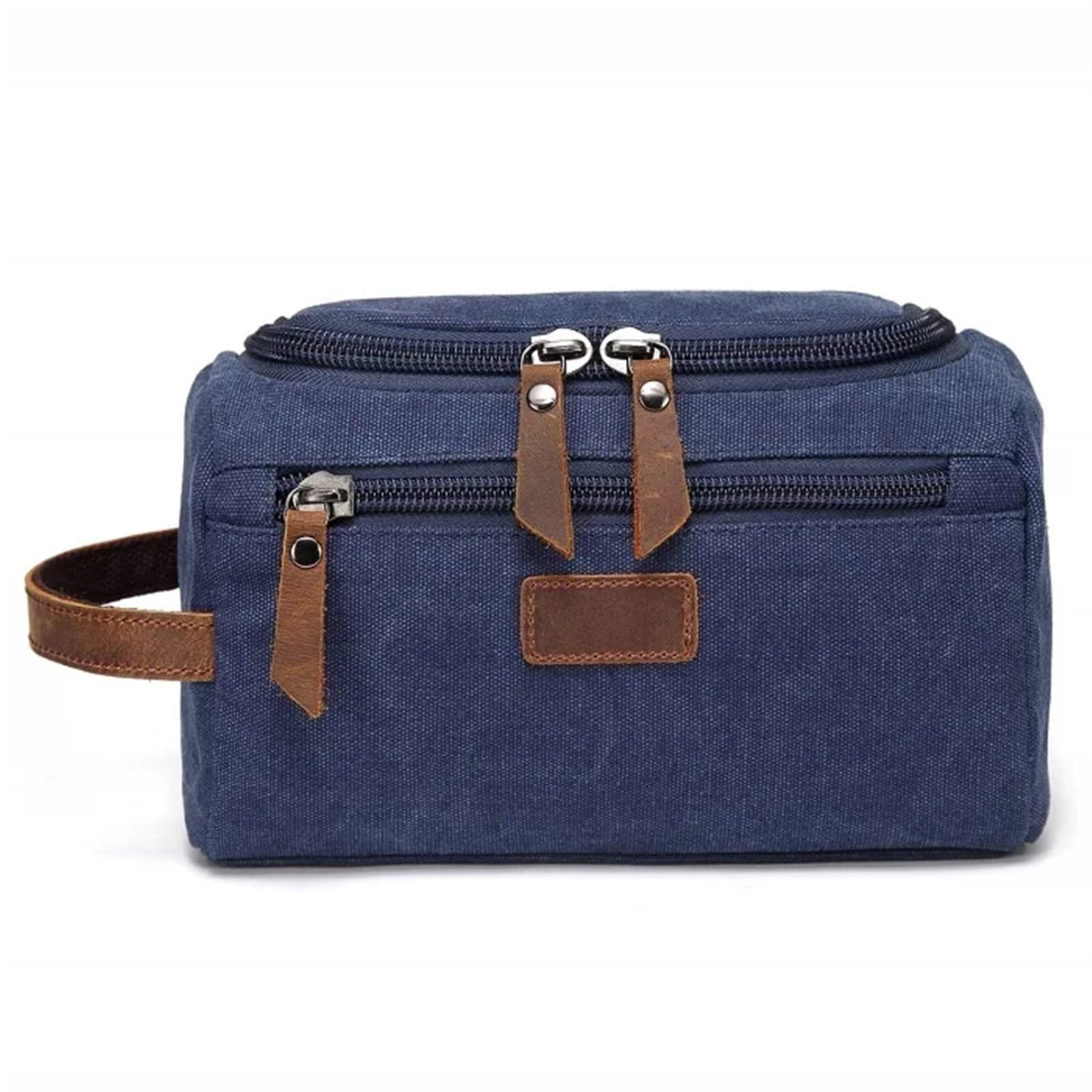 Borsa da Bagno Borsa da Viaggio Impermeabile da Uomo for Trucco cosmetico, Borsa da Viaggio, in Tela, di Grandi necessità, Custodia da Toilette Maschile(Blue)