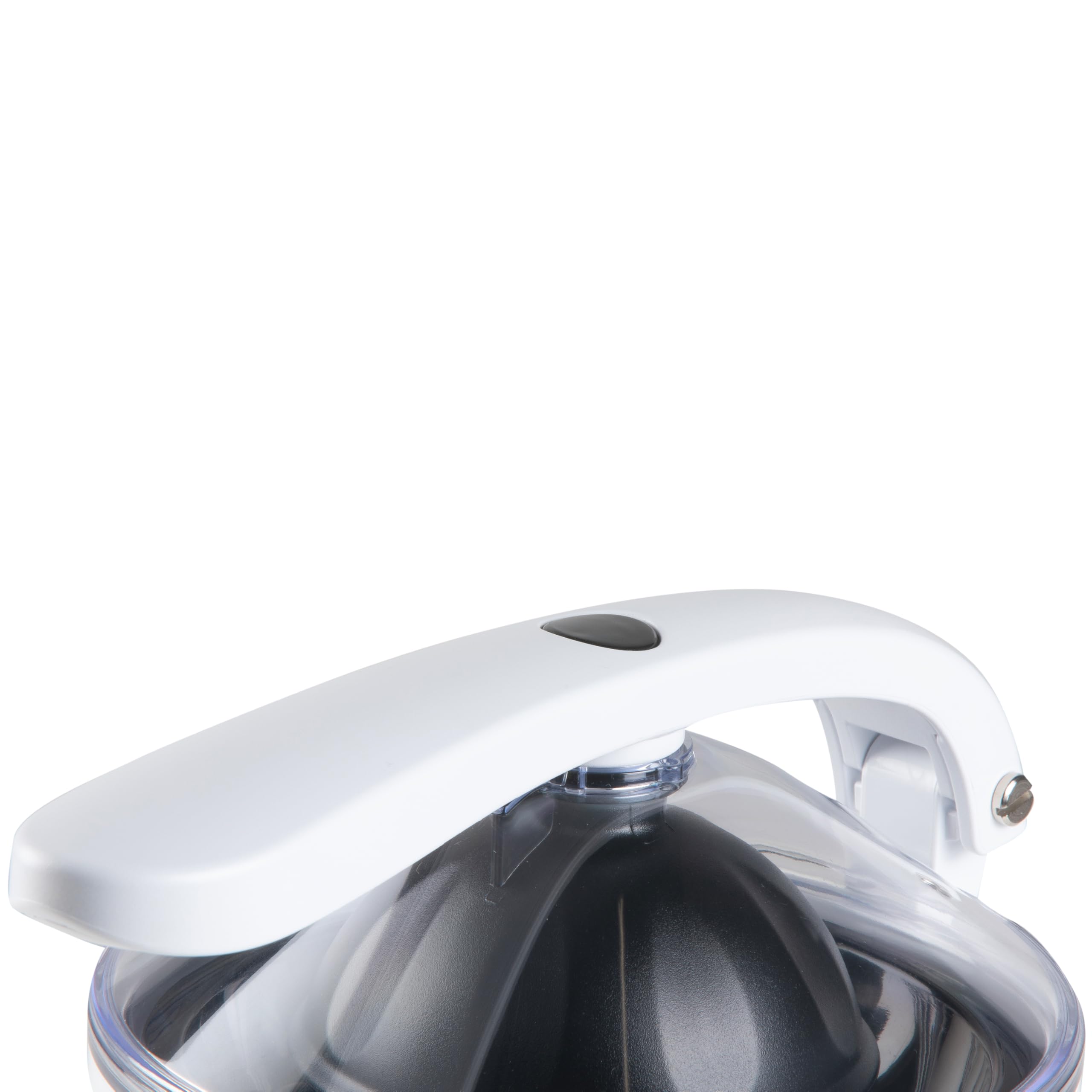 DOMO DO9269J Exprimidor eléctrico con palanca – Good Morning – Con colador de pulpa ajustable – 160 W – Blanco/Negro