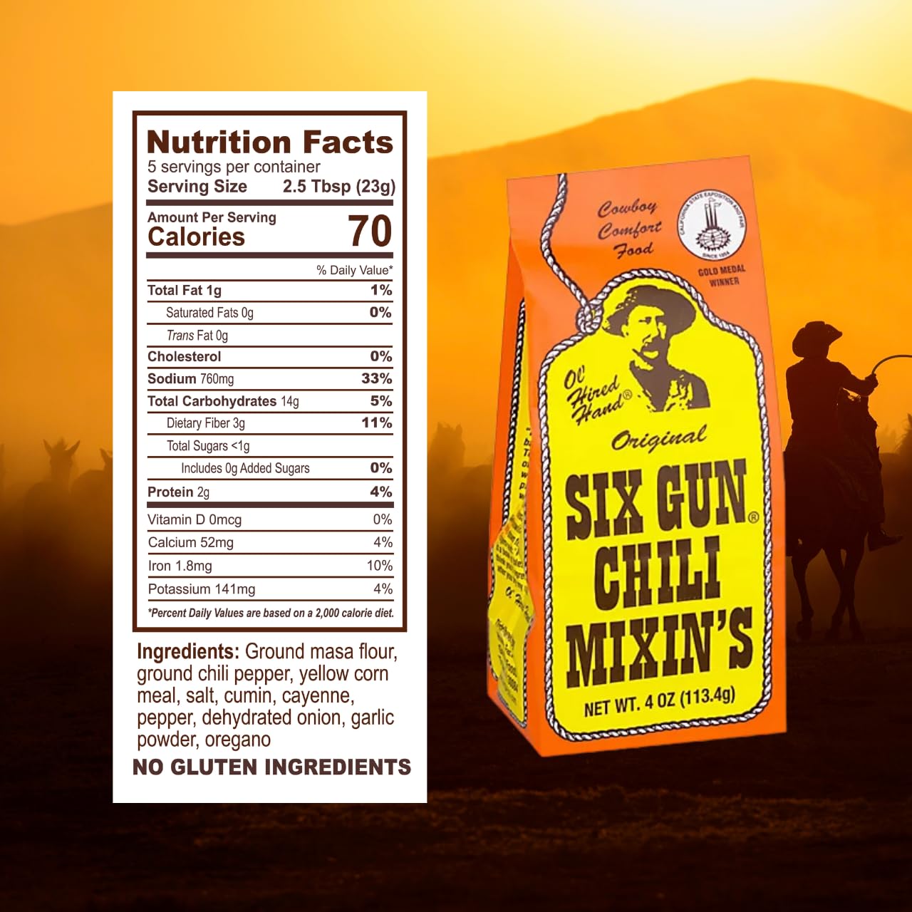 Best Chili Mix - Six Gun Chili Mixin's Original Chili Seasoning​ Review