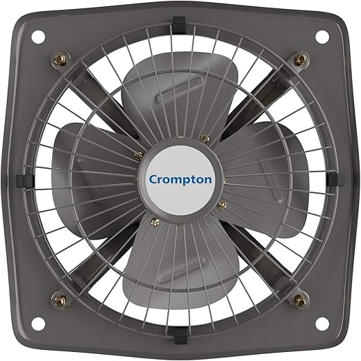 Crompton Metal Trans Air Reversible 9 Inch Exhaust Fan Grey